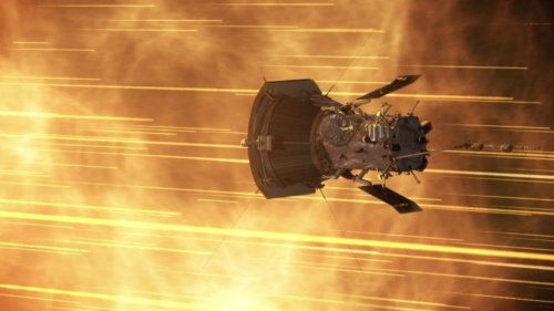 NASA spacecraft flies right through sun explosion, captures footage