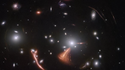 Stunning Webb telescope photo shows actual bending of spacetime