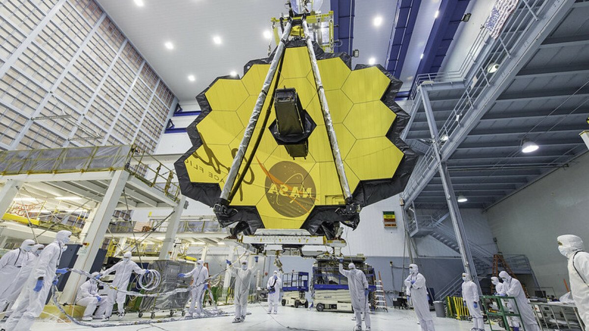See the colossal James Webb Space Telescope unfurl its giant, golden mirrors
