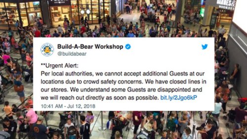 Build-A-Bear's 'Pay Your Age' day was an absolute disaster