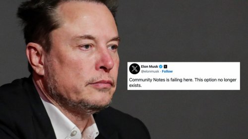 Elon Musk is arguing with his own Community Notes on X