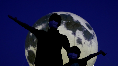 NASA would really like it if you stared at the moon on Saturday night