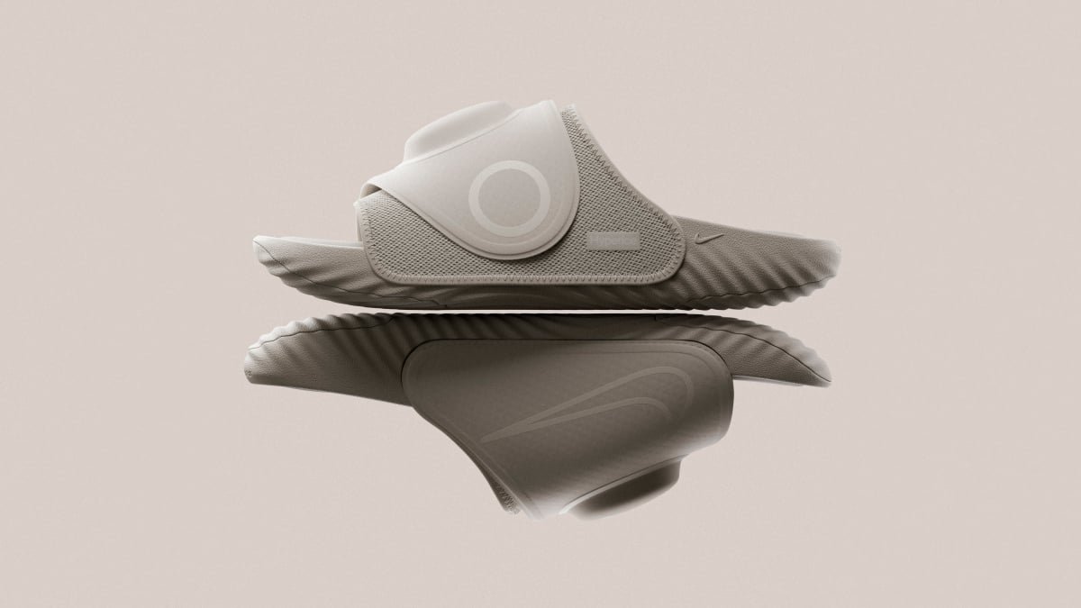 Nike and Hyperice are launching a recovery slide with detachable heat and vibration pods