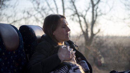 Photos from Ukraine’s war-torn borders depict the quiet pain of displacement