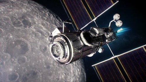 NASA's planning a moon base in space for astronauts. Today is the first major step.