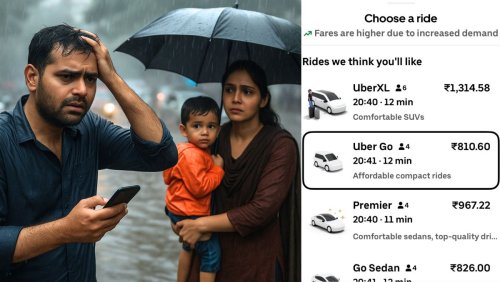 "Humanity Is Lost": Uber Faces Backlash Over ₹810 Fare for 12 km in Rain-Hit Bengaluru