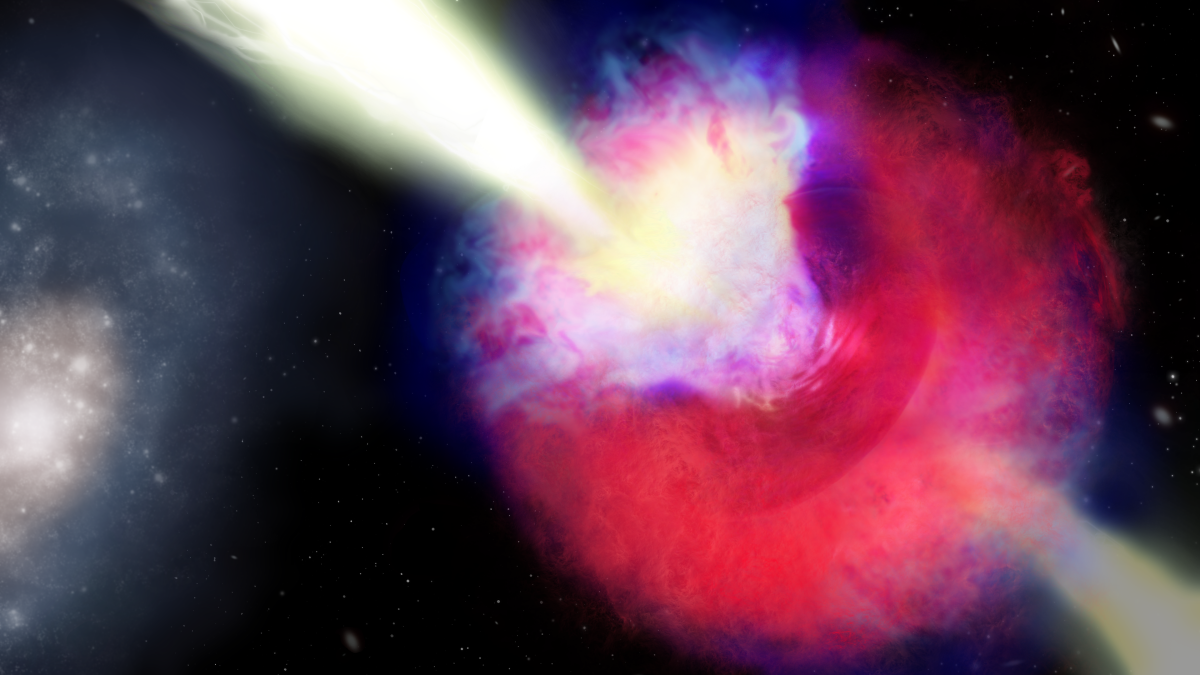 Astronomers saw a long, bright space blast, but it wasn't a supernova