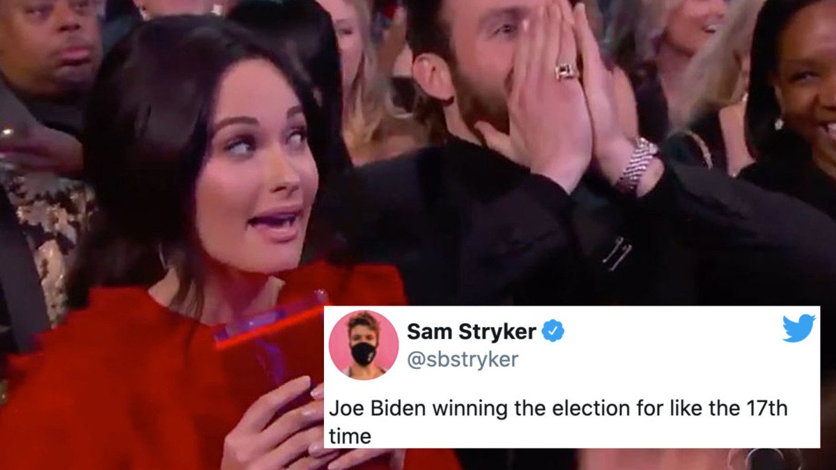 Joe Biden winning memes are celebrating the election results... again and again