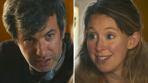 Nathan Fielder and Theranos' Elizabeth Holmes have intense exchange in 'You Can See Everything' doc trailer