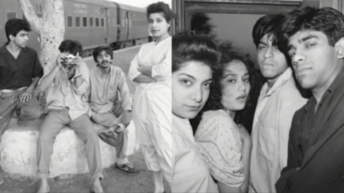 Throwback Pictures Of Shah Rukh Khan's Train Journey With Friends From 35 Years Ago Goes Viral; See Here!