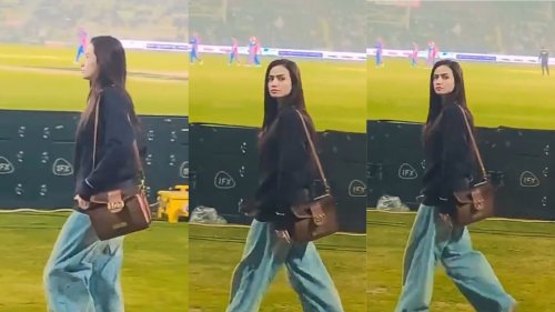 Sana Javed Faces 'Sania Mirza' Chants At Shoaib Akhtar's Cricket Match; Pakistan Actress’ Reaction Goes Viral