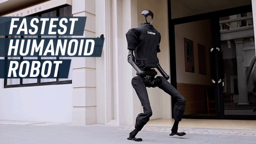 This humanoid robot currently holds the world record for speed