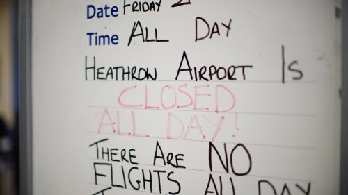 London's Heathrow airport closure impact revealed in one stunning graphic