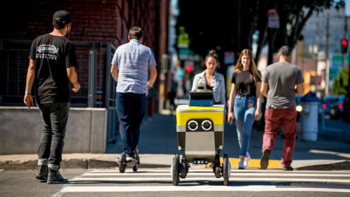 Thousands of delivery robots are being deployed for Uber Eats