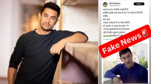 Aamir Khan's Political Ad 'Promoting Particular Party' Goes Viral; Actor Clarifies 'This Is A Fake Video'