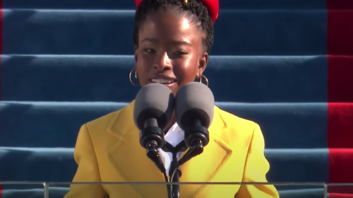 Watch poet Amanda Gorman's powerful reading at Joe Biden's inauguration