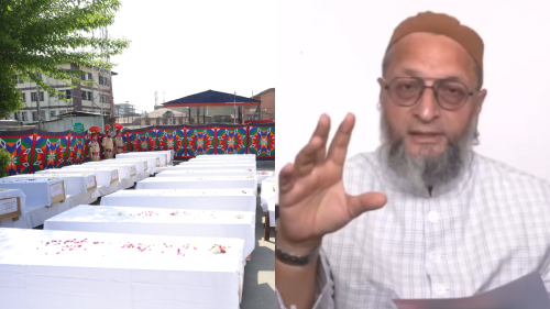 Asaduddin Owaisi's Abusive Outburst At Terrorists After Pahalgam Terror Attack Goes Viral; 'Inn Ha***zado Ne...'