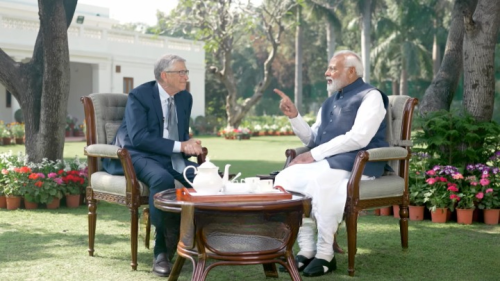 PM Narendra Modi and Bill Gates have a candid conversation about AI, books, and more; Watch