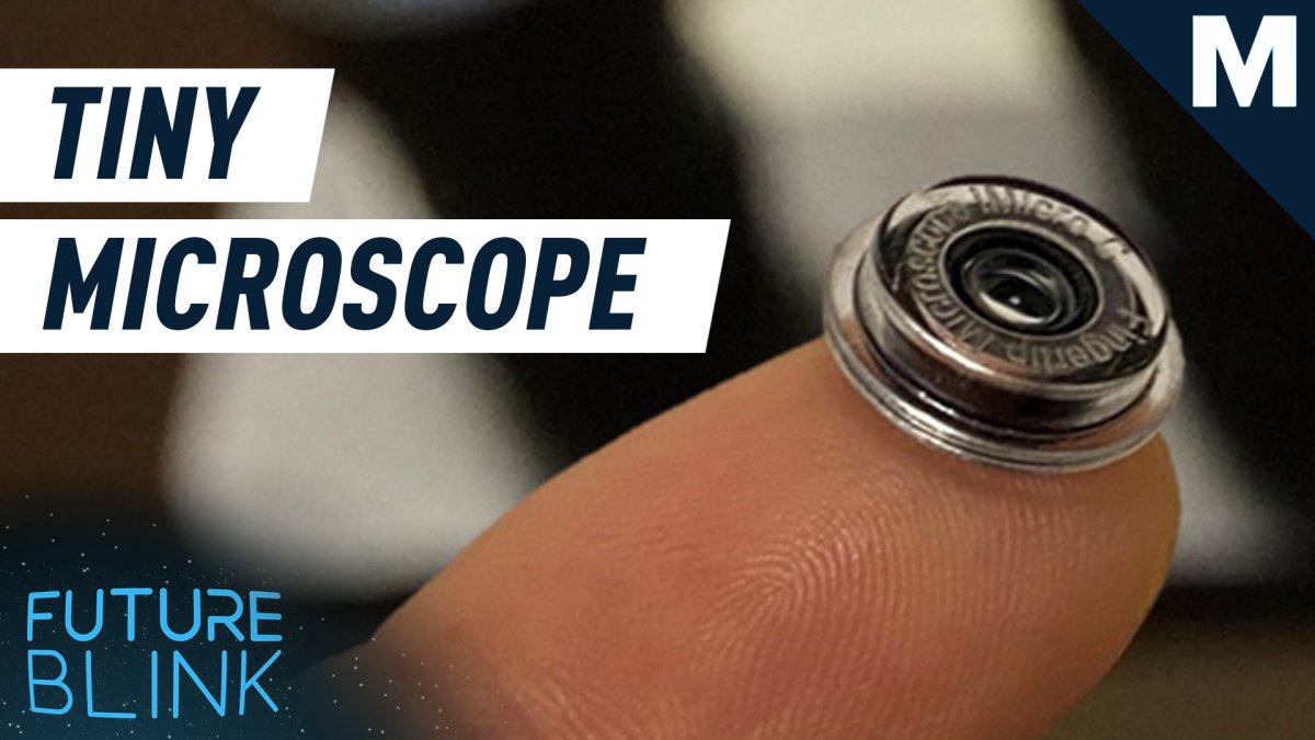 Introducing...a smartphone microscope the size of your finger