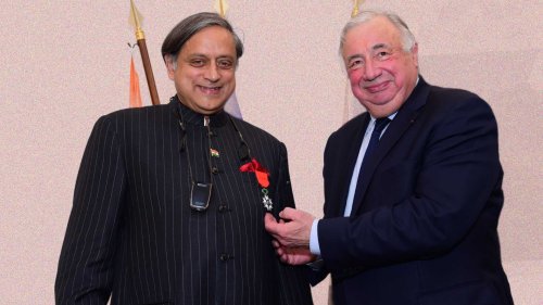 MP Shashi Tharoor Receives France’s Highest Civilian Honour ‘Chevalier de la Légion d'Honneur’