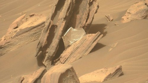 A NASA rover just found trash on Mars