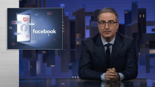 John Oliver is trolling Meta with a new, memorably-named website