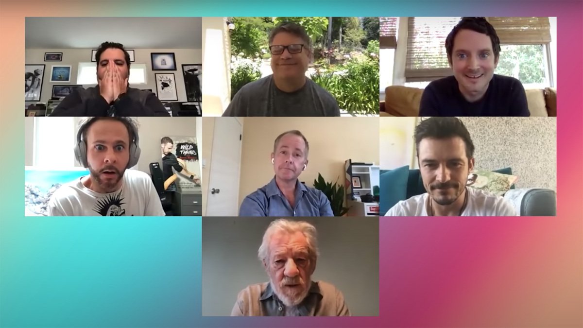 'Lord of the Rings' cast reunite over video chat in a truly epic trailer
