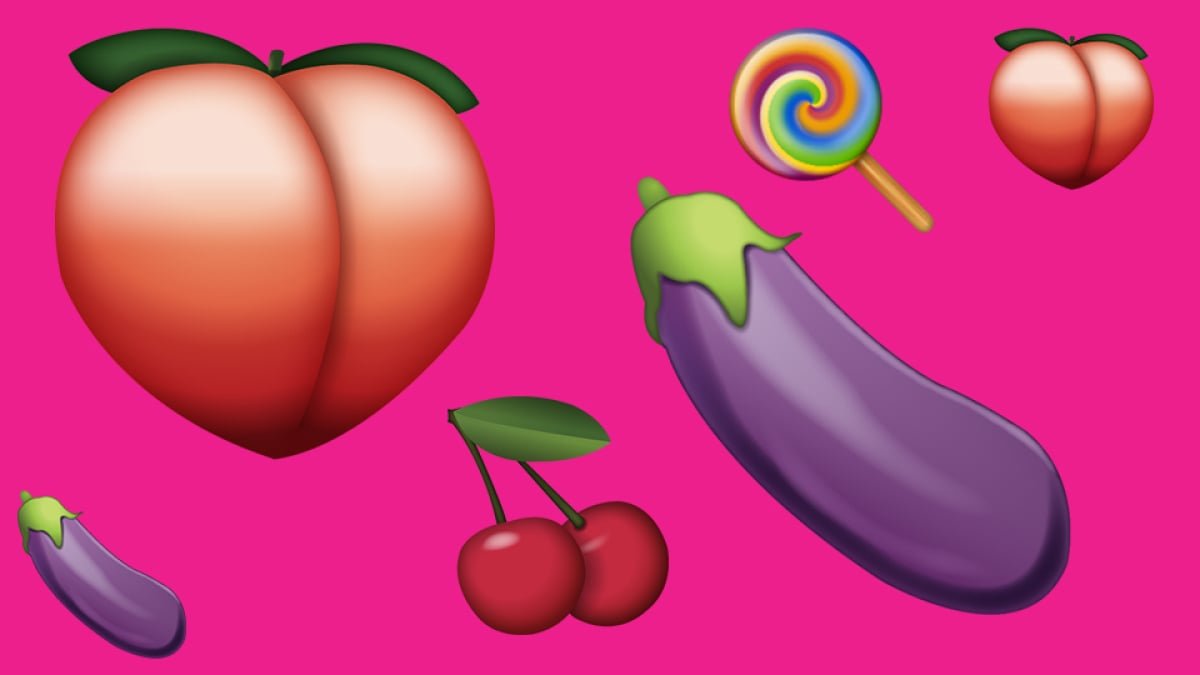 The cherry emoji and 14 other emoji you can use to sext