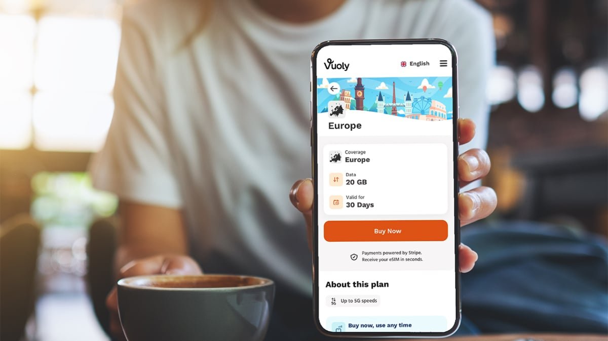 Skip roaming fees in Europe with 20GB of data for $24.99