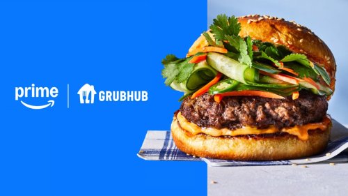 Amazon Prime members get $10 off their Grubhub orders of $20 or more for the next month