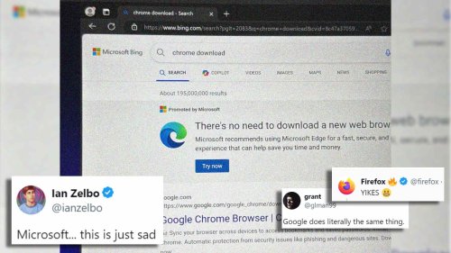 Man Tries To Download Chrome, Is Prompted By Microsoft Not To; Firefox And Opera React