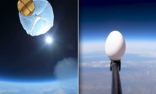 Ex-NASA Engineer Drops Egg From Space, And The Video's Climax Is Unmissable!