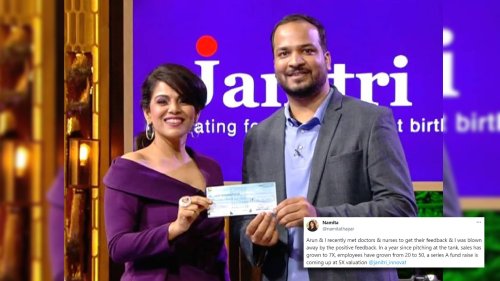 Shark Tank India Season 2’s Contestant Janitri That Bagged Rs 1 Crore From Namita Thapar Is Now Grown 7X