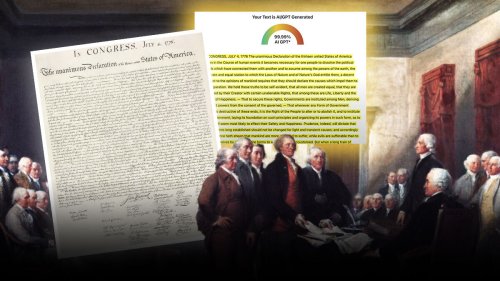 AI Detector Thinks 18th Century’s Declaration Of Independence Is 99% Written By ChatGPT; Internet Reacts With Memes