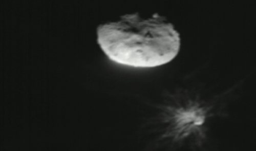 When NASA Crashed Into An Asteroid, It Did Way More Than 'Nudge' It