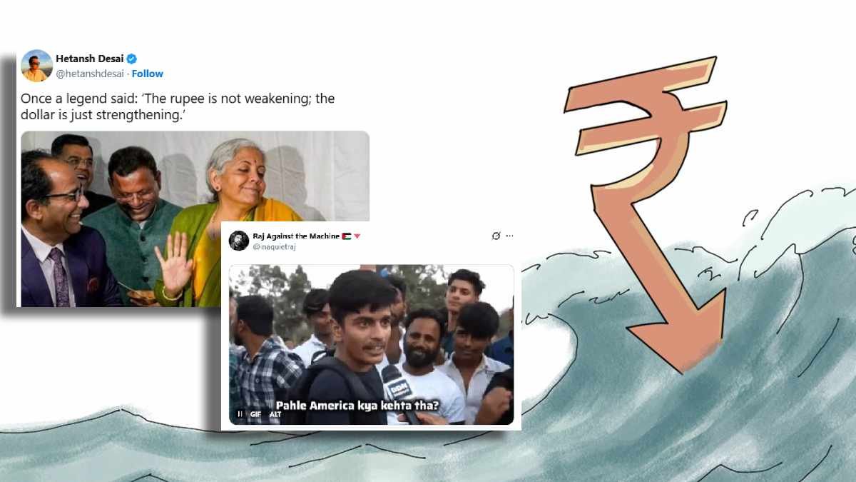 Rupee Slumps To 90 Against USD: Indian Currency’s All-Time Historic Low Spawns Hilarious Memefest Online