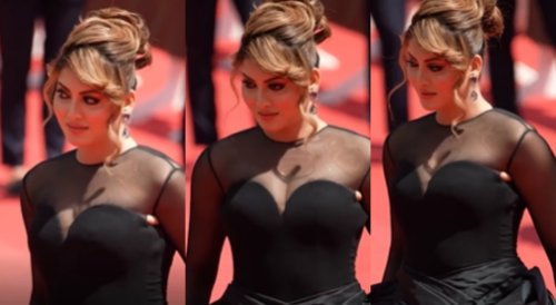 Urvashi Rautela Suffers Wardrobe Malfunction At Cannes 2025 Red Carpet; Netizens Say, ‘First Indian Woman To…’