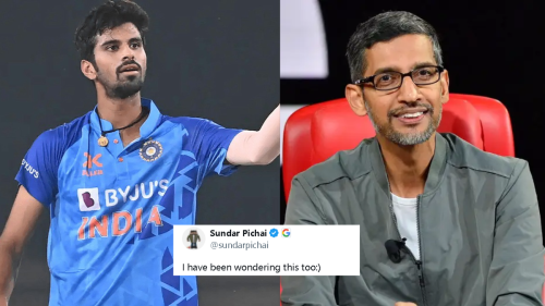 Sundar Pichai's Response To Fan Demanding Washington Sundar In IPL Amuses Internet; 'Most Unexpected Reply'