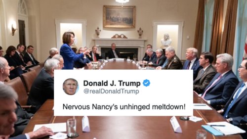 Trump tweeted a photo of Nancy Pelosi to insult her, and it backfired spectacularly