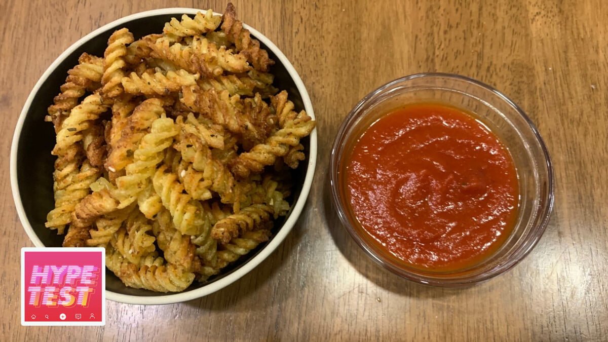 I tried the viral TikTok air fryer pasta chip trend and it's not worth the hype