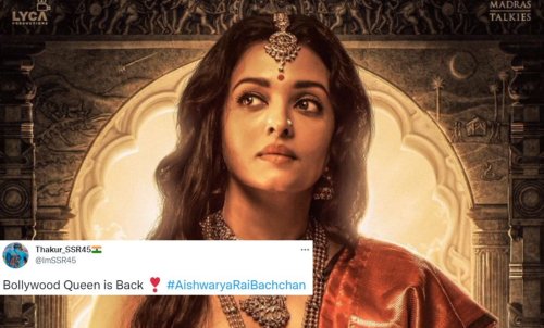 Aishwarya Rai Glows As An Elegant Queen In 'Ponniyin Selvan' Poster; Fans Say 'Bollywood Queen Is Back'