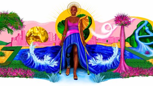 Legendary model and activist Mama Cax gets her spotlight with new Google Doodle