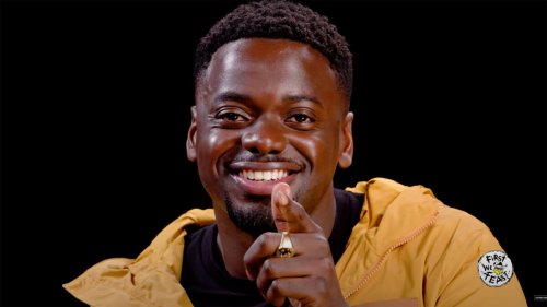 Daniel Kaluuya absolutely destroys the 'Hot Ones' challenge, but it costs him