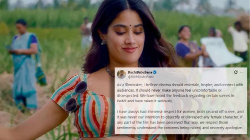 Janhvi Kapoor Starrer Peddi Director Promises Edits After Backlash For Hypersexualized Scenes: 'Sincerely Apol