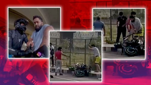 Gurugram Road Rage: Drunk Goons Who Assaulted Biker Techie With Baseball Bats Tracked Through AI
