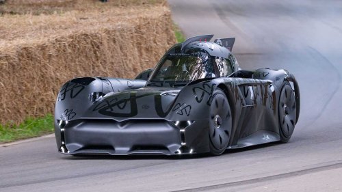 McMurty’s Electric Supercar Resembles Batmobile!