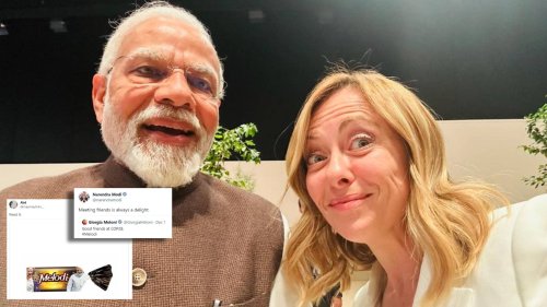PM Modi Replies Giorgia Meloni’s #Melodi Tweet; The Internet Ships Them With Hilarious Memes