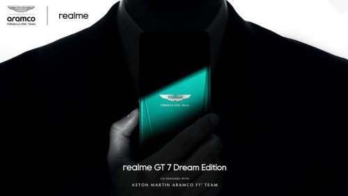 Realme Unveils GT 7 Dream Edition in Collaboration With Aston Martin F1