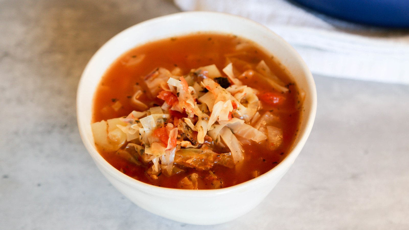 Cabbage Soup Recipe - Mashed