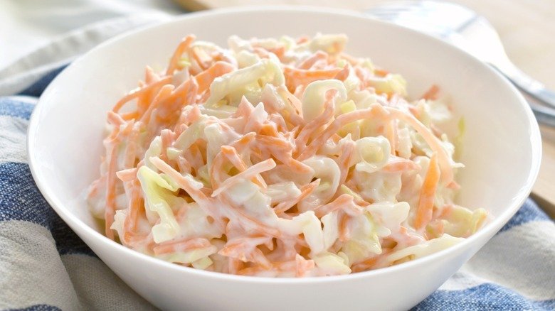 The Key To Better Homemade Coleslaw Is A Vegetable Peeler